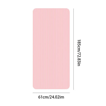 Recently popular hot-seYoga Mat Non Slip Exercise Mat Thick Solid Color Fitness Mat Yoga Workout Mat Multi-Function for Home Gym