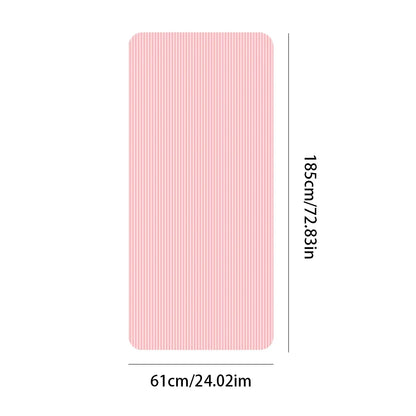 Recently popular hot-seYoga Mat Non Slip Exercise Mat Thick Solid Color Fitness Mat Yoga Workout Mat Multi-Function for Home Gym